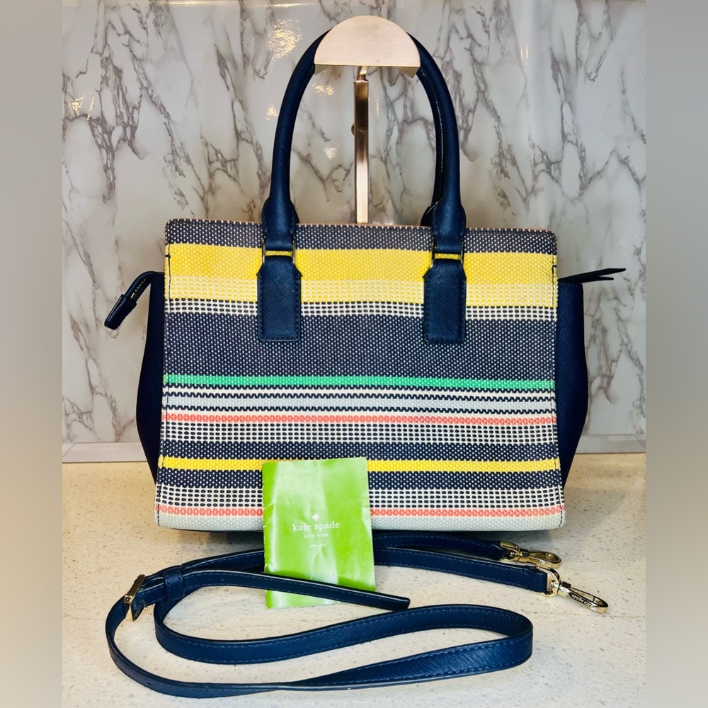 Kate Spade Multicolor Striped Handbag - Picture 3 of 11